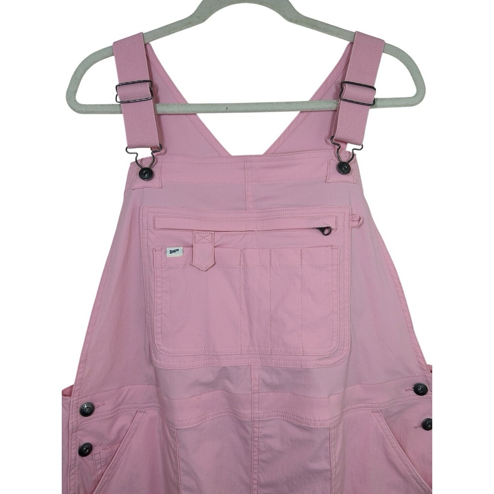 Duluth Trading Heirloom Gardening Bib Overalls Rare Candy Pink XL x 31 Outdoor - Picture 3 of 9
